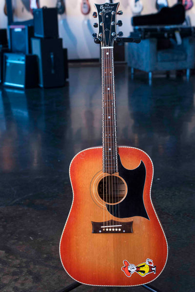 USED GRAMMAR G-58 ACOUSTIC GUITAR WITH CASE