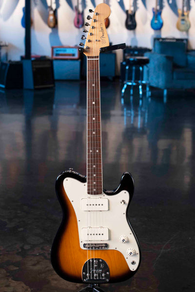 USED FENDER THE JAZZ TELE 2 COLOUR SUNBURST PARALLEL UNIVERSE LIMITED EDITION