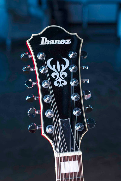 IBANEZ AS7312TCD AS ARTCORE SERIES 12 STRING  - TRANSPARENT CHERRY RED