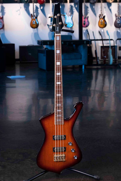 USED IBANEZ ICB200 STANDARD ICEMAN BASS WITH CASE