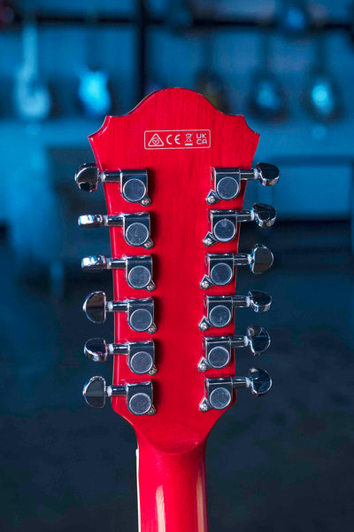 IBANEZ AS7312TCD AS ARTCORE SERIES 12 STRING  - TRANSPARENT CHERRY RED