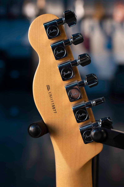 USED FENDER AMERICAN STANDARD TELECASTER 60TH ANNIVERSARY - 2011  SUNBURST WITH CASE