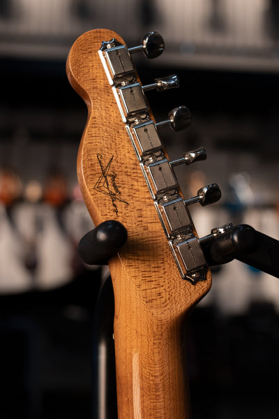 FENDER CUSTOM SHOP ARTISAN KORINA TELE - AGED NATURAL NOS