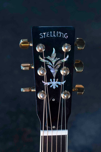 USED STELLING RHD125 ACOUSTIC GUITAR WITH CASE