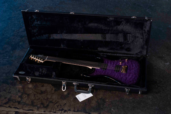 SUHR STANDARD THIN BURST LIMITED EDITION - TRANS PURPLE WITH CASE