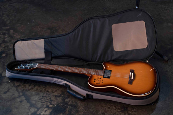 USED GODIN A6 SUNBURST WITH BAG