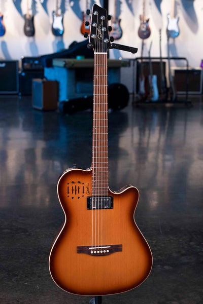 USED GODIN A6 SUNBURST WITH BAG