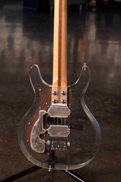 VINTAGE RAVEN DAN ARMSTRONG STYLE LUCITE BASS