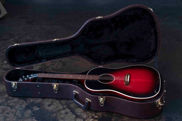 USED GIBSON SLASH J-45 - VERMILLION BURST WITH CASE