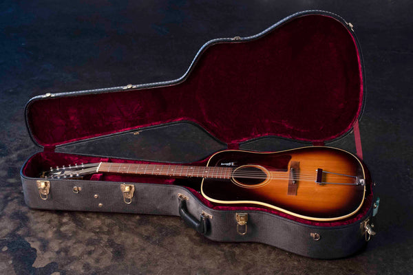 VINTAGE 1968 GIBSON B-45-12 SUNBURST WITH CASE
