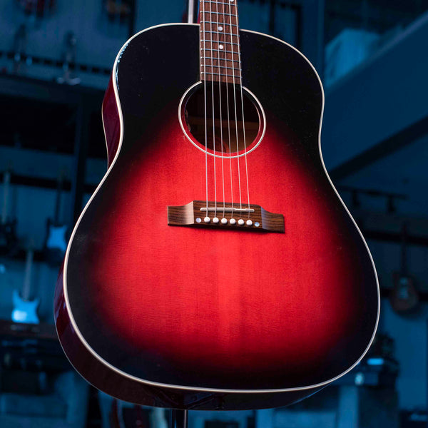 USED GIBSON SLASH J-45 - VERMILLION BURST WITH CASE