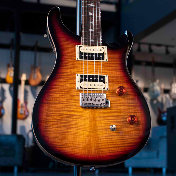 USED PRS SE CUSTOM 24 SUNBURST W/GIGBAG
