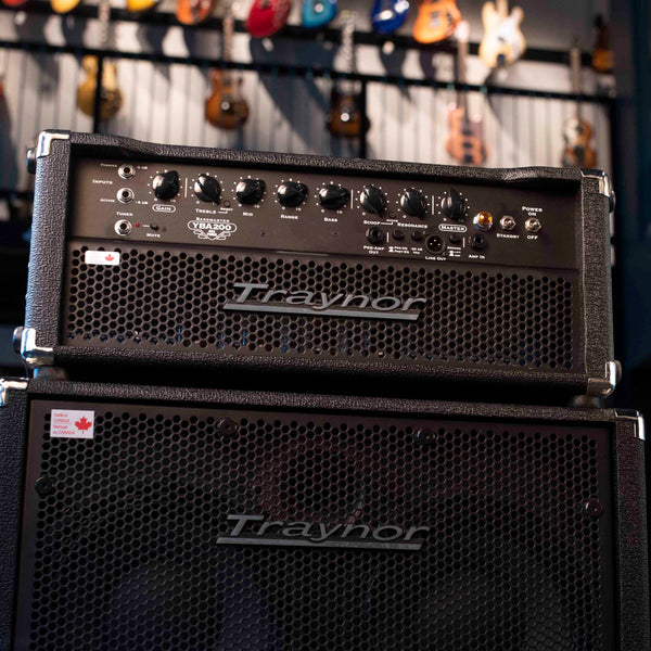 USED TRAYNOR YBA BASSMASTER 200-2 TUBE HEAD