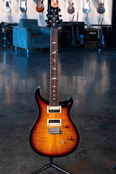 USED PRS SE CUSTOM 24 SUNBURST W/GIGBAG