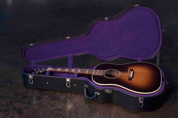 USED GIBSON CUSTOM 1942 BANNER SOUTHERN JUMBO - VINTAGE SUNBURST WITH CASE