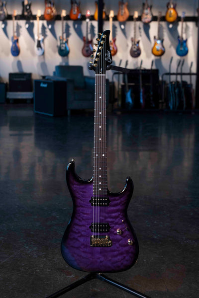 SUHR STANDARD THIN BURST LIMITED EDITION - TRANS PURPLE WITH CASE