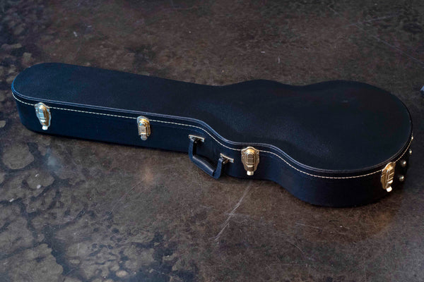 USED EPIPHONE MUSE LES PAUL - JET BLACK METALLIC WITH CASE