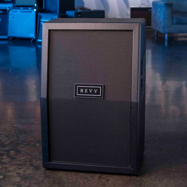 USED REVV 212 VERT CAB WITH CELESTION CREAMBACKS