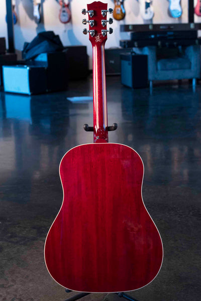 USED GIBSON SLASH J-45 - VERMILLION BURST WITH CASE