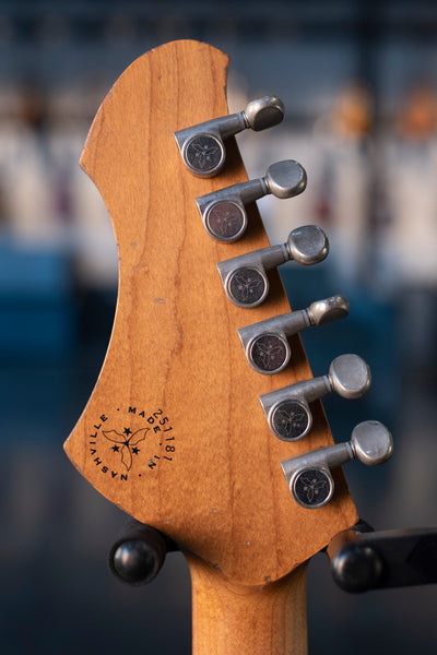 USED NOVO GUITARS SERUS J - LAKE PLACID BLUE OVER '64 3 TONE BURST LIMITED EDITION