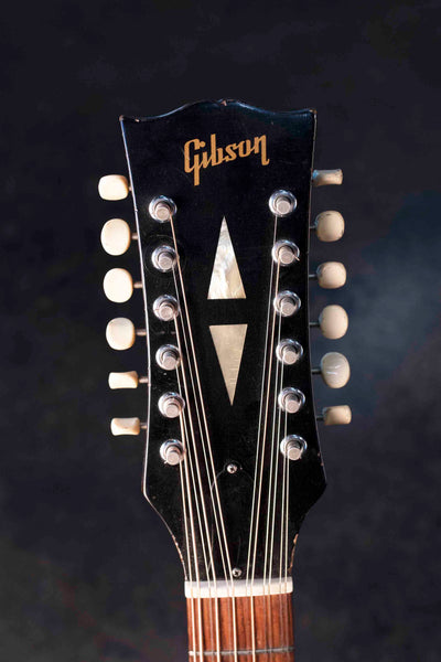VINTAGE 1968 GIBSON B-45-12 SUNBURST WITH CASE