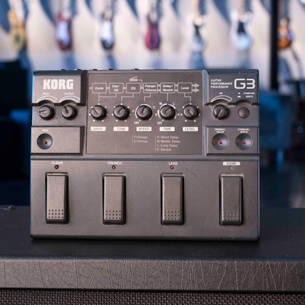 USED KORG G3 GUITAR PERFORMANCE PROCESSOR