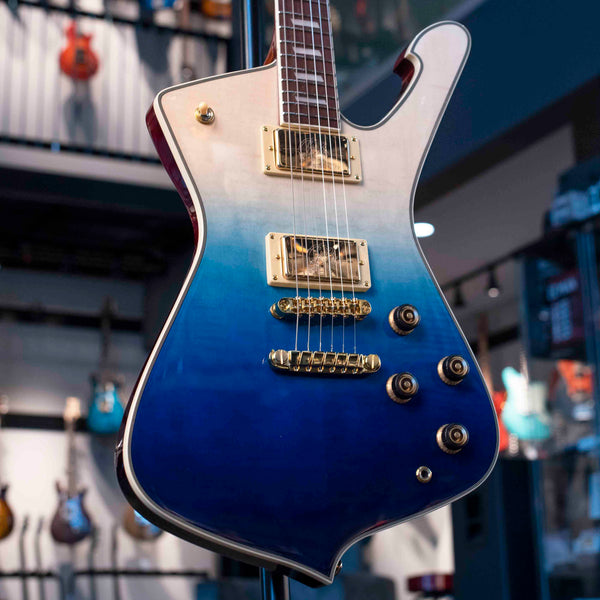 IBANEZ ICEMAN  W/BAG - TRANSPARENT BLUE GRADATION