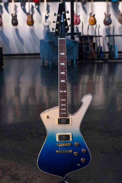 IBANEZ ICEMAN  W/BAG - TRANSPARENT BLUE GRADATION
