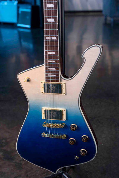 IBANEZ ICEMAN  W/BAG - TRANSPARENT BLUE GRADATION