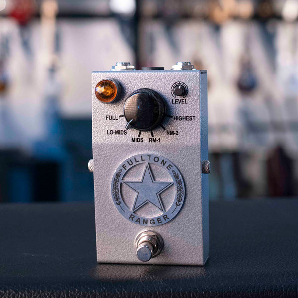 USED FULLTONE CUSTOM SHOP CS-RANGER TREBLE BOOST PEDAL WITH BOX