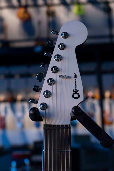 CHARVEL PRO-MOD PLUS LIMITED EDITION DK24 - 7 STRING HH CELESTIAL SILK