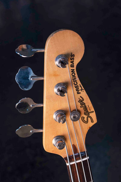 USED SQUIER PRECISION BASS JAPAN WITH CASE