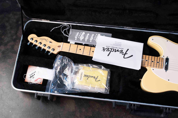 USED FENDER "TELE-BRATION" LIMITED EDITION 60TH ANNIVERSARY EMPRESS TELECASTER - VINTAGE WHITE WITH CASE