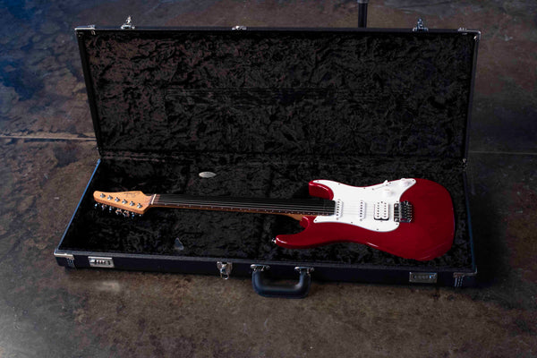 USED SUHR CUSTOM STANDARD - TRANS RED WITH CASE
