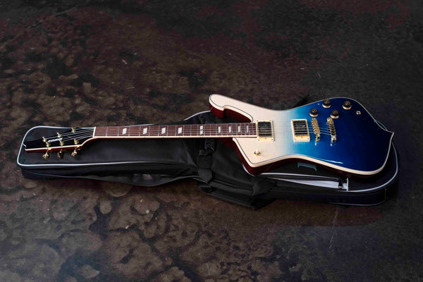 IBANEZ ICEMAN  W/BAG - TRANSPARENT BLUE GRADATION