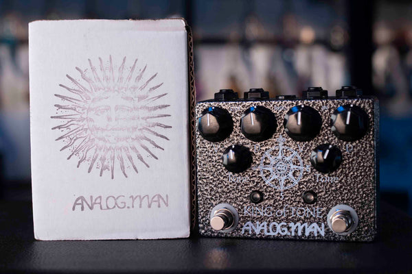 USED ANALOGMAN KING OF TONE V4 -  4 JACK WITH BOX