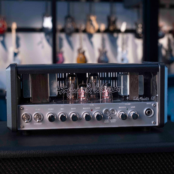 USED HUGHES & KETTNER TUBEMEISTER 18 WITH FOOTSWITCH AND CASE