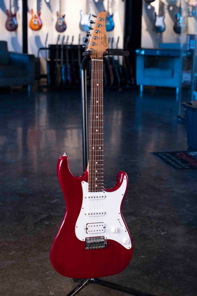 USED SUHR CUSTOM STANDARD - TRANS RED WITH CASE