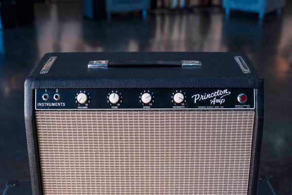 VINTAGE FENDER PRINCETON 1963 WITH COVER