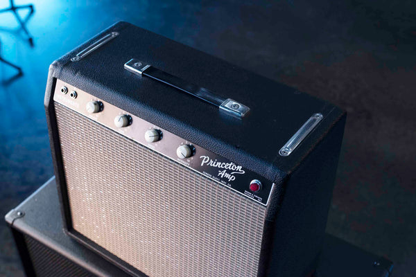 VINTAGE FENDER PRINCETON 1963 WITH COVER