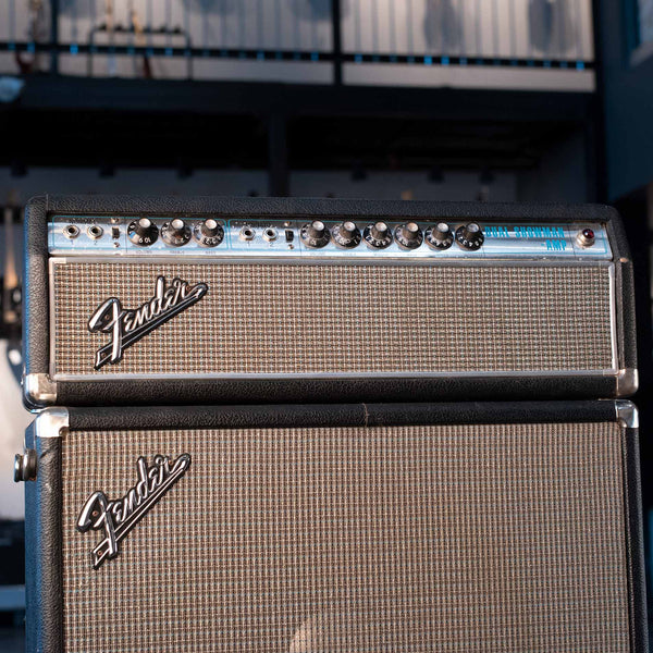 VINTAGE FENDER DUAL SHOWMAN HEAD 1968 DRIP EDGE