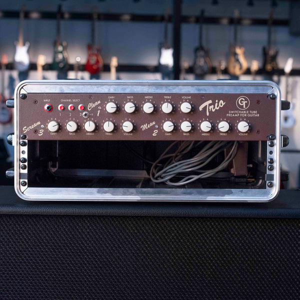 USED GROOVE TUBES TRIO PREAMP WITH RACK CASE