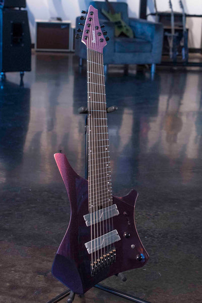 IBANEZ A528CMG 8 STRING  ALPHA SERIES - CORAL MIRAGE WITH GIG BAG
