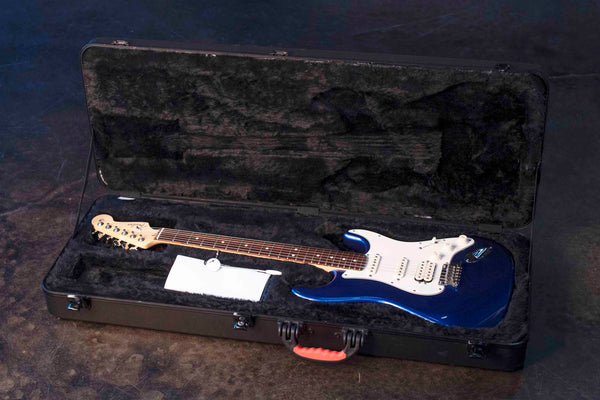 USED FENDER AMERICAN STANDARD HSS 2012 - MYSTIC BLUE WITH CASE
