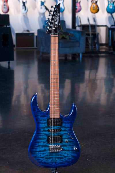 IBANEZ GRX70QATBB GIO SERIES - TRANSPARENT BLUE BURST