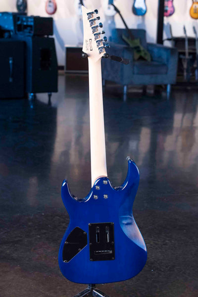 IBANEZ GRX70QATBB GIO SERIES - TRANSPARENT BLUE BURST