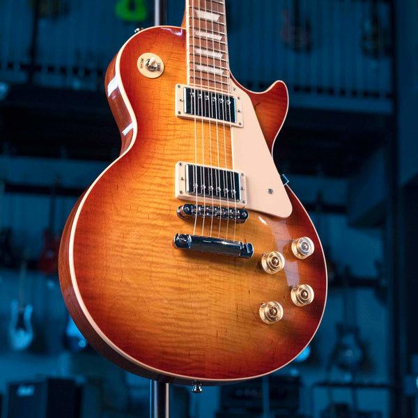 USED GIBSON 2013 LES PAUL TRADITIONAL - ICED TEA WITH CASE