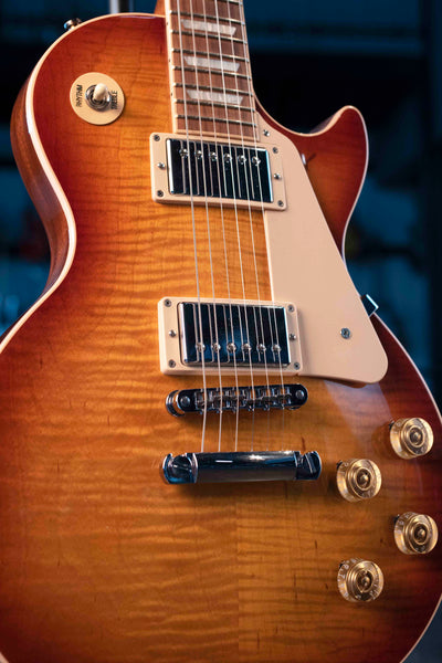 USED GIBSON 2013 LES PAUL TRADITIONAL - ICED TEA WITH CASE