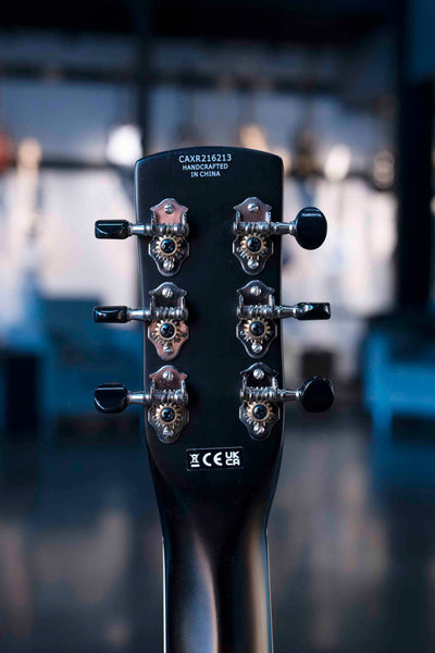 USED GRETSCH G9241 ALLIGATOR BISCUIT ROUND-NECK ACOUSTIC / ELECTRIC RESONATOR GUITAR - 2-COLOUR SUNBURST