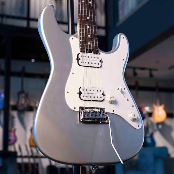 USED CHARVEL PRASHANT ASWANI SIGNATURE PRO-MOD SO-CAL PA28 - INCA SILVER